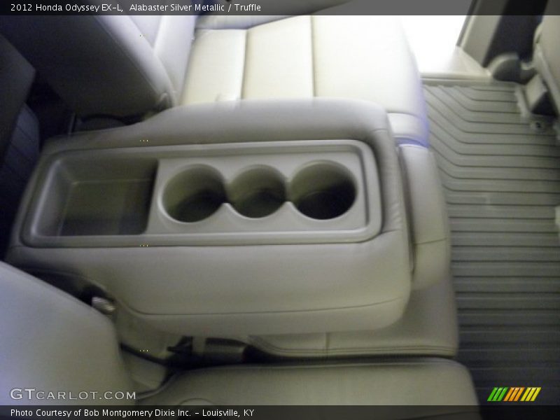 Alabaster Silver Metallic / Truffle 2012 Honda Odyssey EX-L