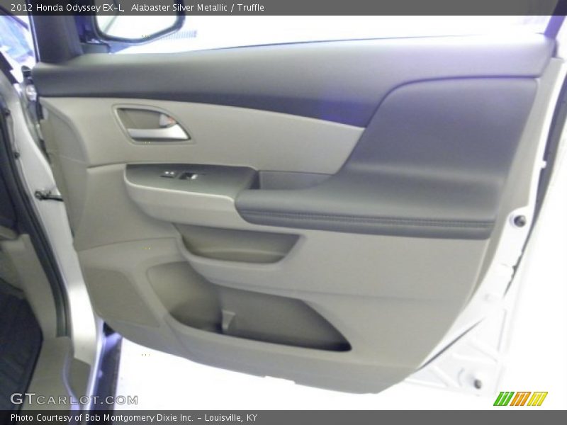 Alabaster Silver Metallic / Truffle 2012 Honda Odyssey EX-L