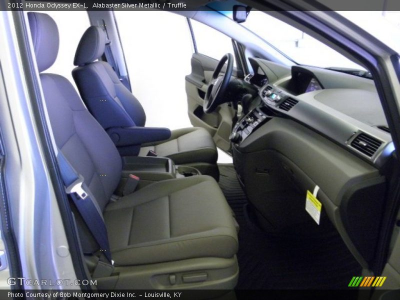 Alabaster Silver Metallic / Truffle 2012 Honda Odyssey EX-L