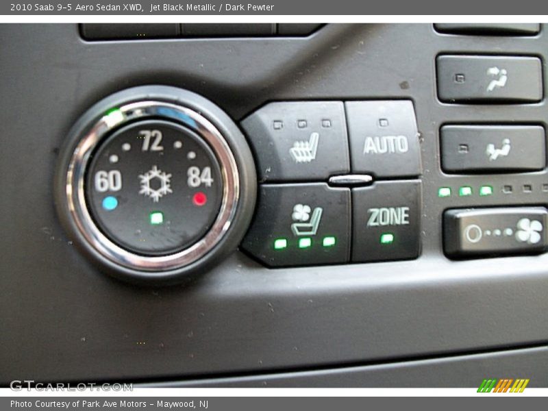 Jet Black Metallic / Dark Pewter 2010 Saab 9-5 Aero Sedan XWD