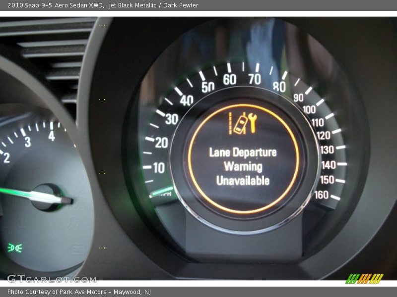 Jet Black Metallic / Dark Pewter 2010 Saab 9-5 Aero Sedan XWD