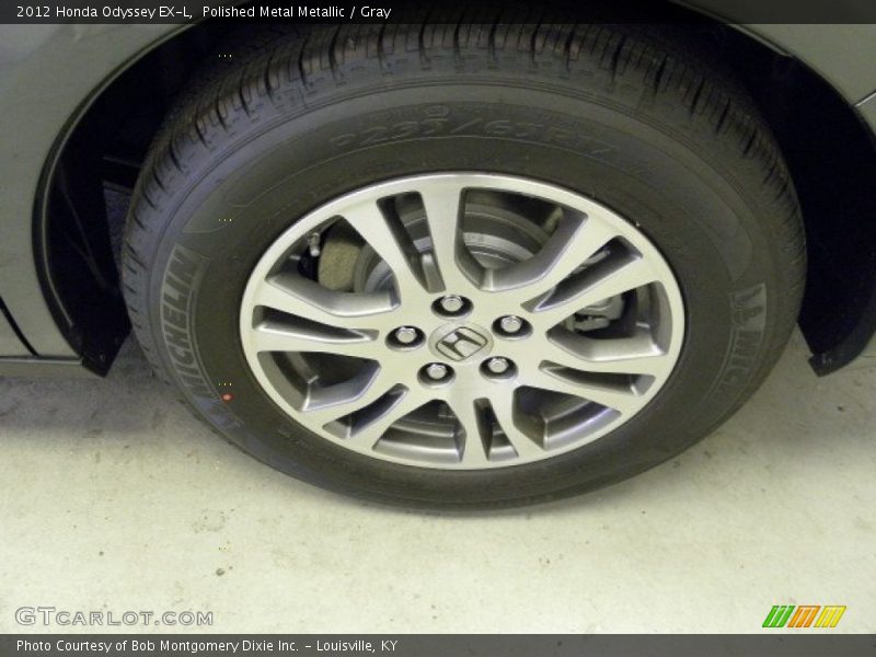Polished Metal Metallic / Gray 2012 Honda Odyssey EX-L
