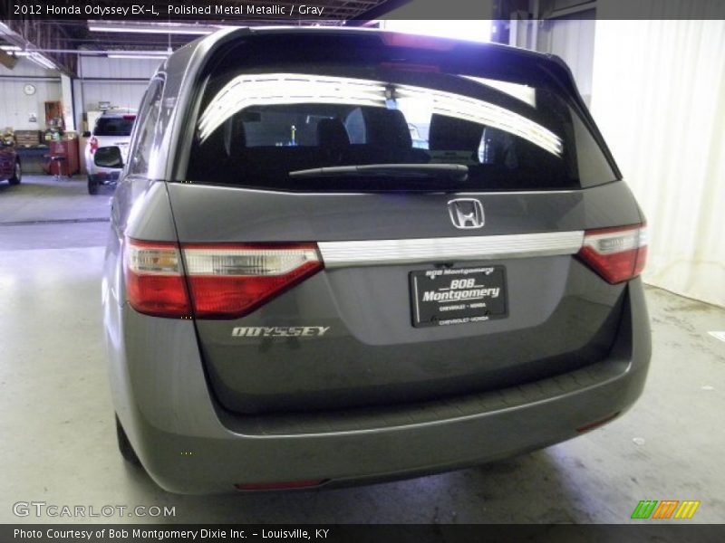 Polished Metal Metallic / Gray 2012 Honda Odyssey EX-L