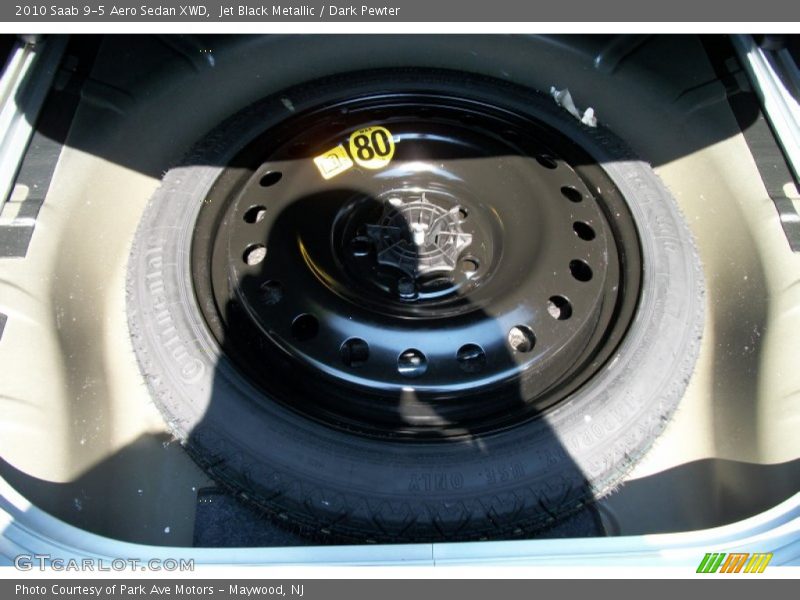 Jet Black Metallic / Dark Pewter 2010 Saab 9-5 Aero Sedan XWD