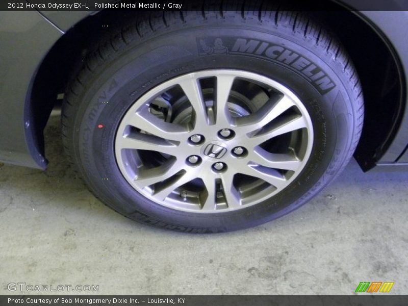 Polished Metal Metallic / Gray 2012 Honda Odyssey EX-L