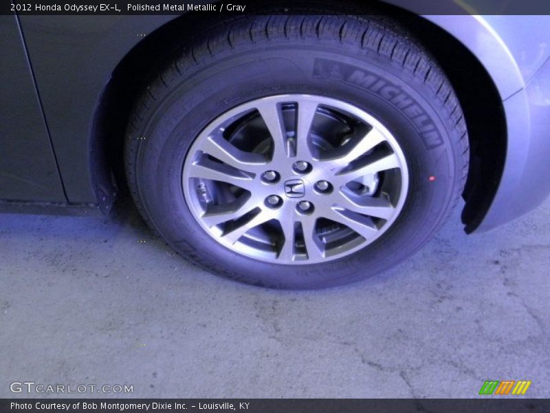 Polished Metal Metallic / Gray 2012 Honda Odyssey EX-L
