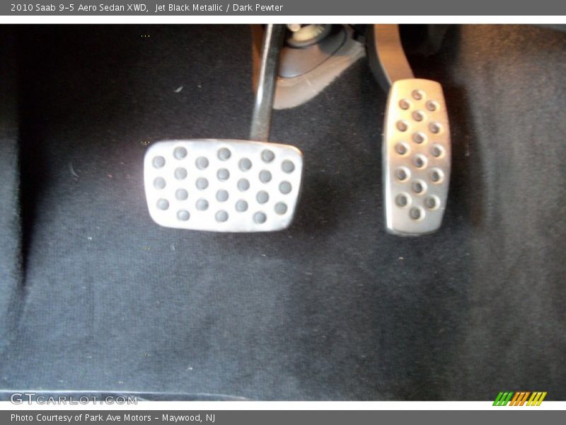 Jet Black Metallic / Dark Pewter 2010 Saab 9-5 Aero Sedan XWD