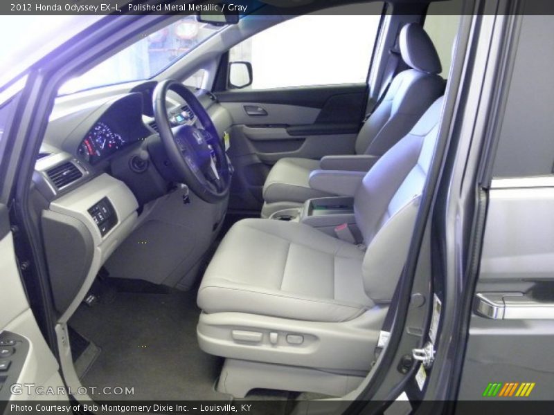 Polished Metal Metallic / Gray 2012 Honda Odyssey EX-L