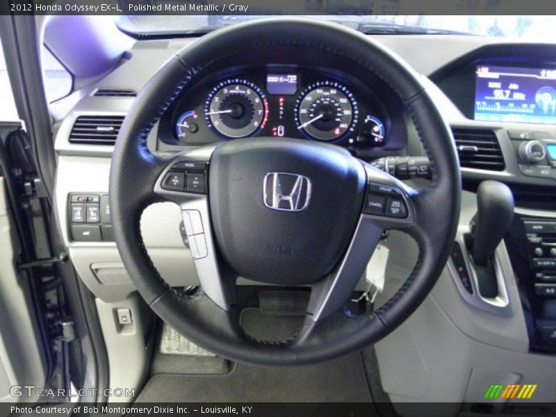 Polished Metal Metallic / Gray 2012 Honda Odyssey EX-L