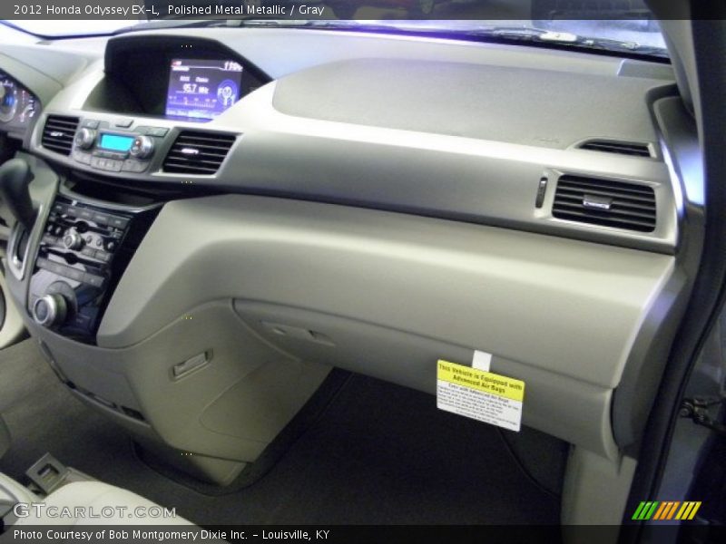 Polished Metal Metallic / Gray 2012 Honda Odyssey EX-L
