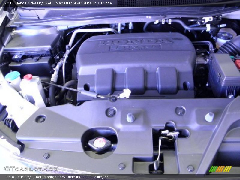 Alabaster Silver Metallic / Truffle 2012 Honda Odyssey EX-L