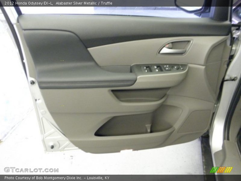 Alabaster Silver Metallic / Truffle 2012 Honda Odyssey EX-L