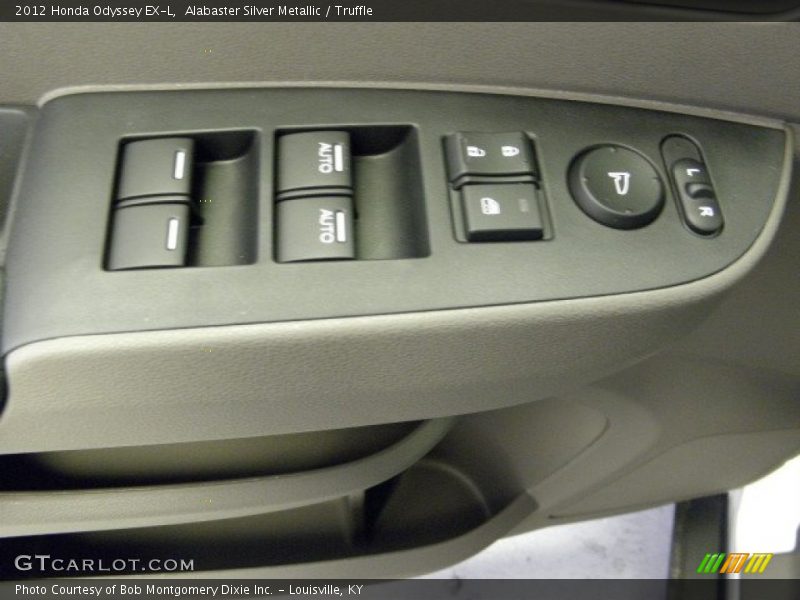 Alabaster Silver Metallic / Truffle 2012 Honda Odyssey EX-L