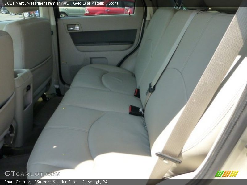 Gold Leaf Metallic / Stone 2011 Mercury Mariner Premier AWD