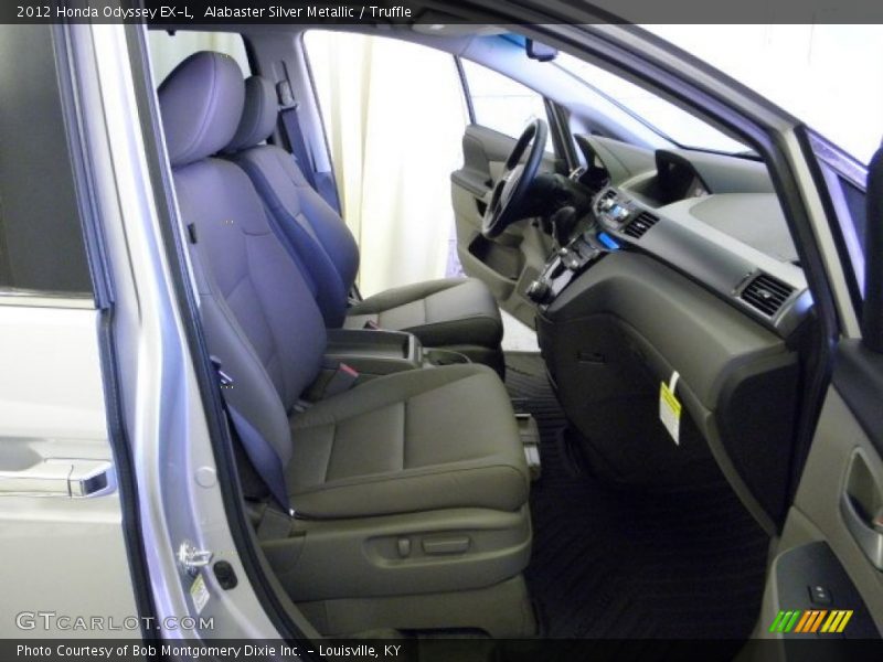 Alabaster Silver Metallic / Truffle 2012 Honda Odyssey EX-L