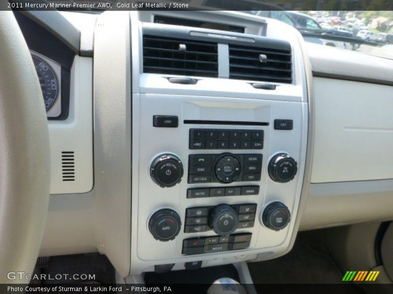 Gold Leaf Metallic / Stone 2011 Mercury Mariner Premier AWD