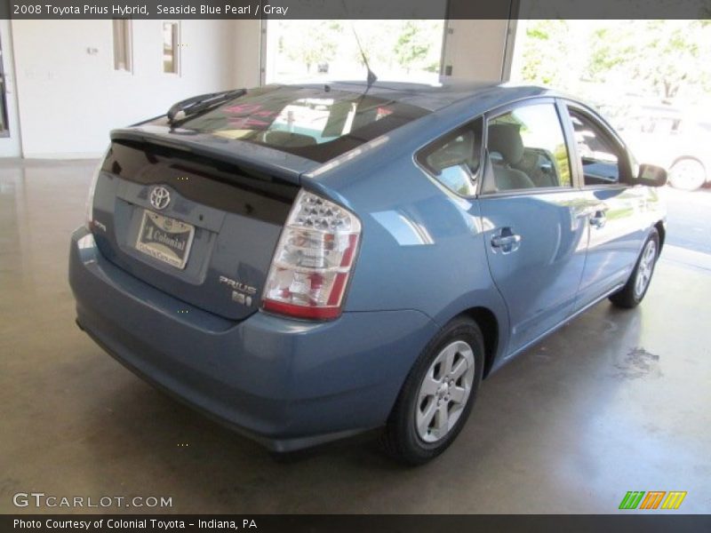 Seaside Blue Pearl / Gray 2008 Toyota Prius Hybrid
