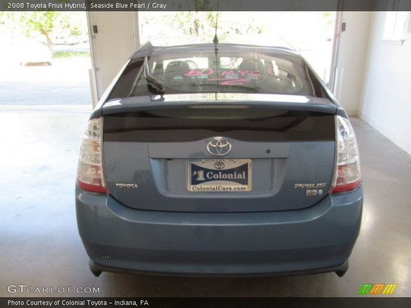 Seaside Blue Pearl / Gray 2008 Toyota Prius Hybrid