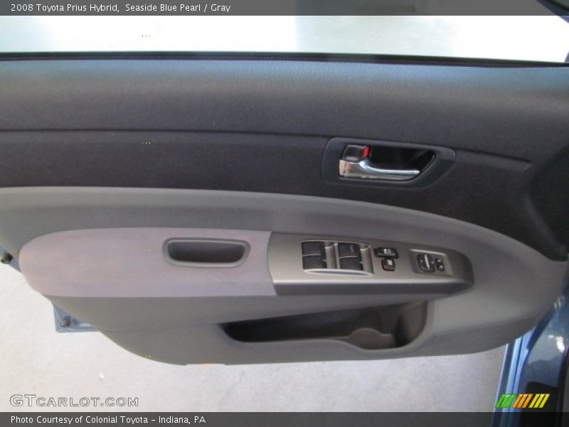 Seaside Blue Pearl / Gray 2008 Toyota Prius Hybrid