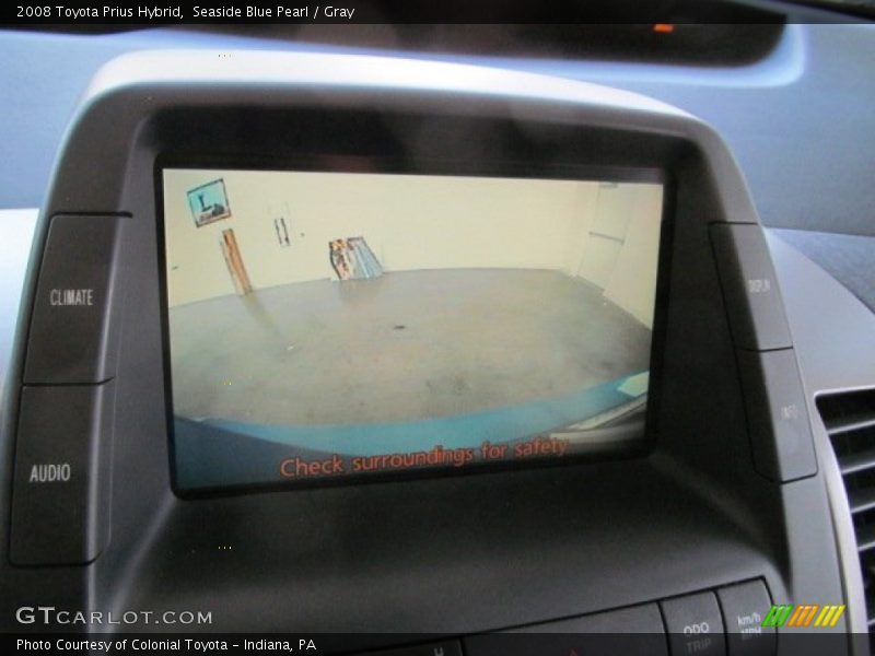 Seaside Blue Pearl / Gray 2008 Toyota Prius Hybrid