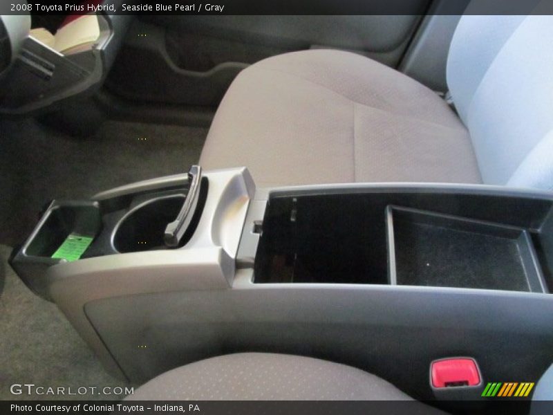 Seaside Blue Pearl / Gray 2008 Toyota Prius Hybrid