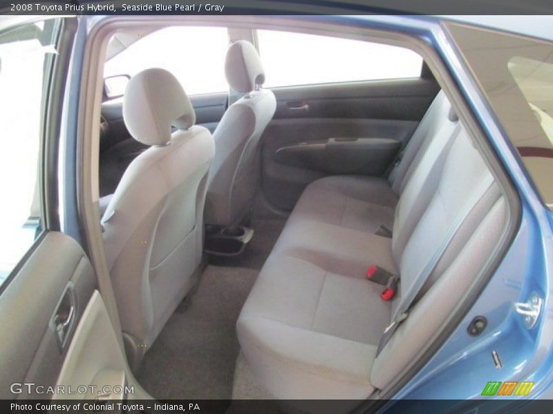 Seaside Blue Pearl / Gray 2008 Toyota Prius Hybrid