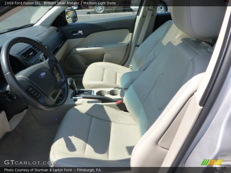 Front Seat of 2009 Fusion SEL