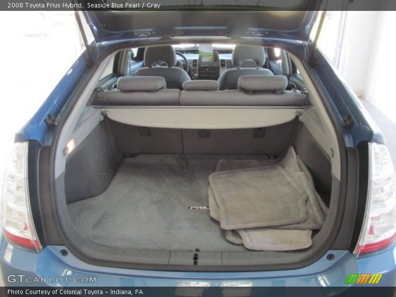 Seaside Blue Pearl / Gray 2008 Toyota Prius Hybrid