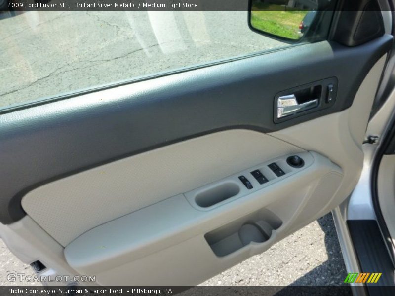 Brilliant Silver Metallic / Medium Light Stone 2009 Ford Fusion SEL