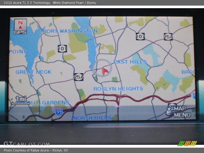 White Diamond Pearl / Ebony 2010 Acura TL 3.5 Technology
