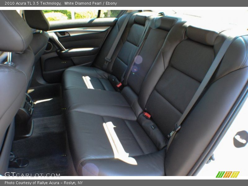 White Diamond Pearl / Ebony 2010 Acura TL 3.5 Technology