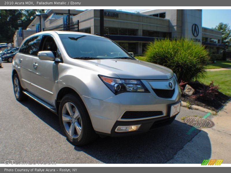 Palladium Metallic / Ebony 2010 Acura MDX