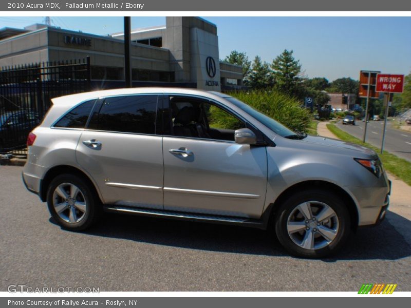 Palladium Metallic / Ebony 2010 Acura MDX
