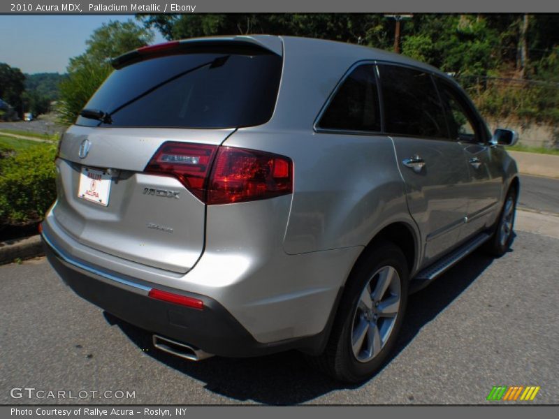 Palladium Metallic / Ebony 2010 Acura MDX