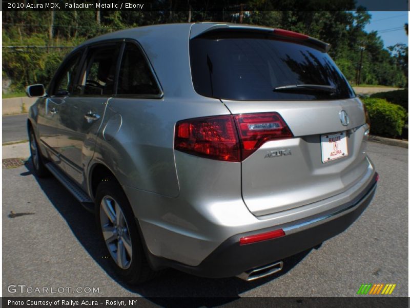 Palladium Metallic / Ebony 2010 Acura MDX