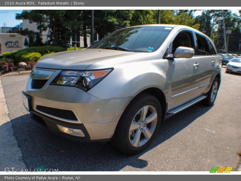 Palladium Metallic / Ebony 2010 Acura MDX