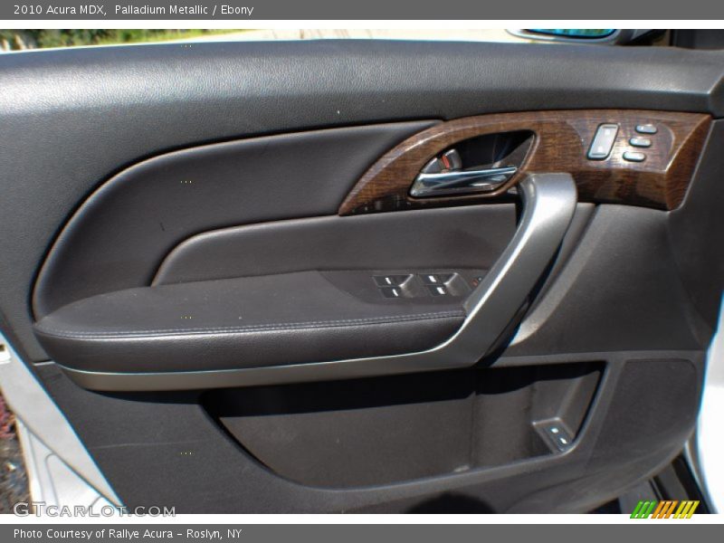 Palladium Metallic / Ebony 2010 Acura MDX