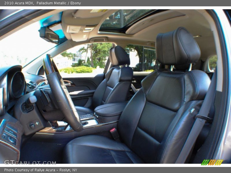 Palladium Metallic / Ebony 2010 Acura MDX