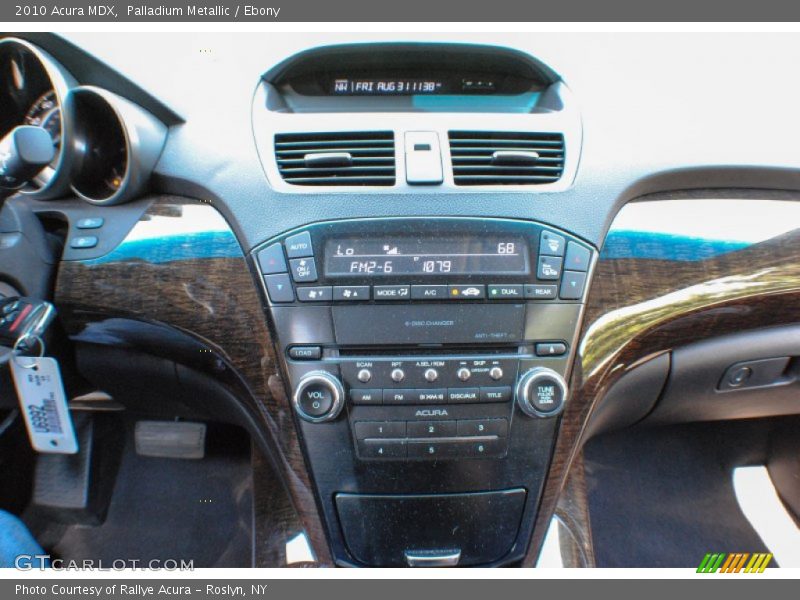 Palladium Metallic / Ebony 2010 Acura MDX