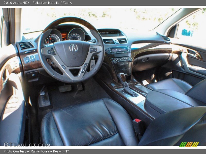 Palladium Metallic / Ebony 2010 Acura MDX