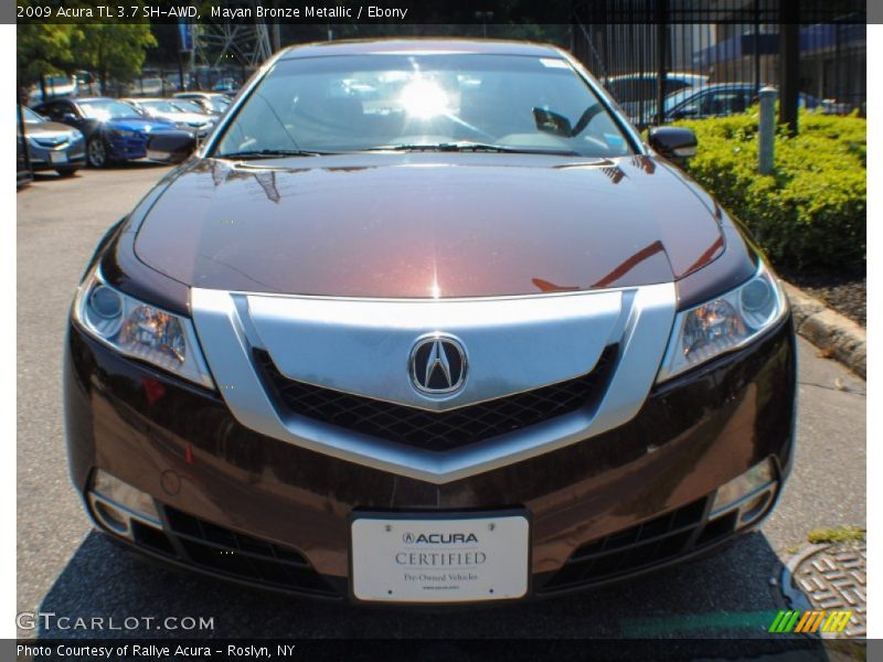 Mayan Bronze Metallic / Ebony 2009 Acura TL 3.7 SH-AWD