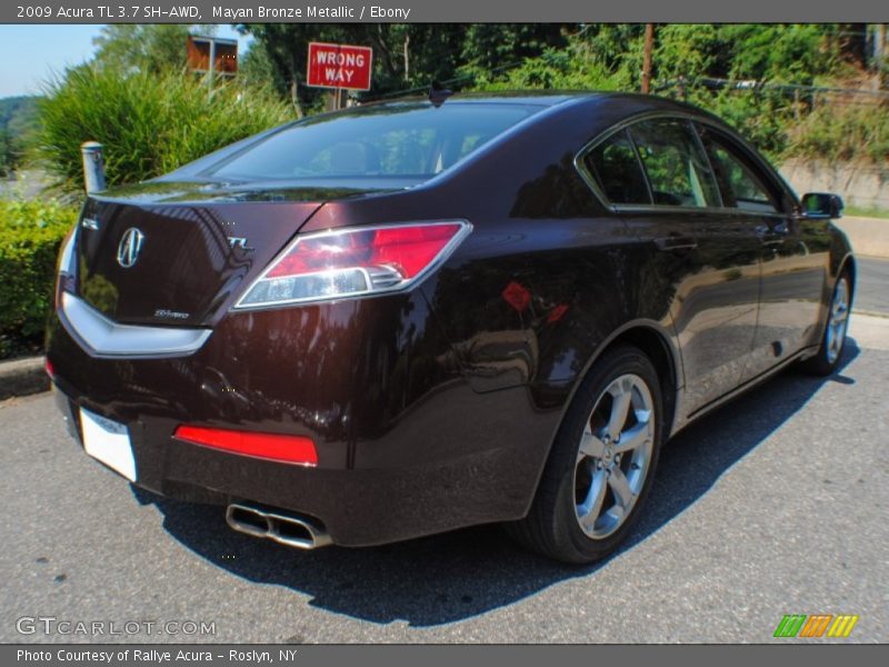 Mayan Bronze Metallic / Ebony 2009 Acura TL 3.7 SH-AWD