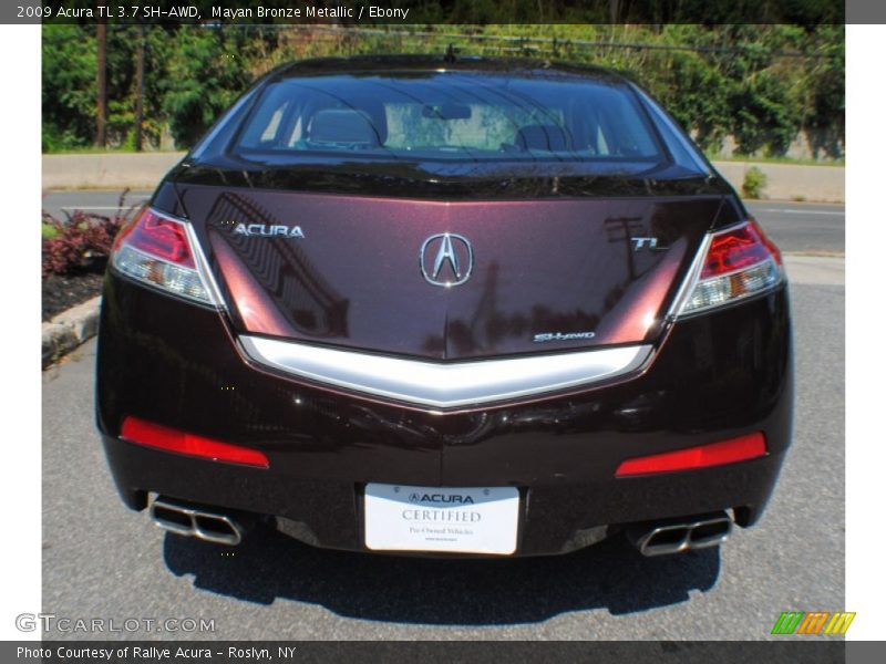 Mayan Bronze Metallic / Ebony 2009 Acura TL 3.7 SH-AWD