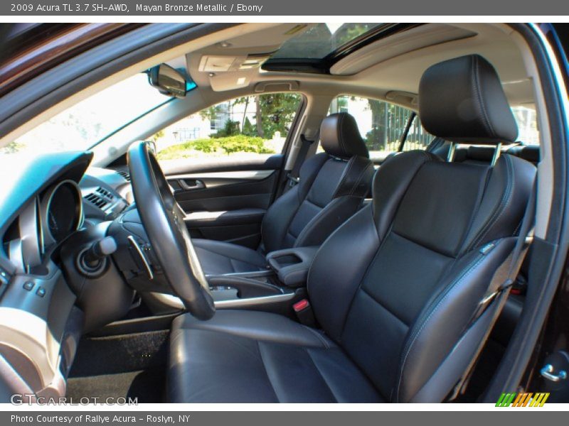 Front Seat of 2009 TL 3.7 SH-AWD