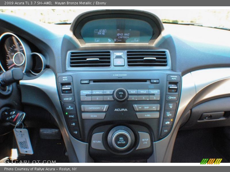 Controls of 2009 TL 3.7 SH-AWD