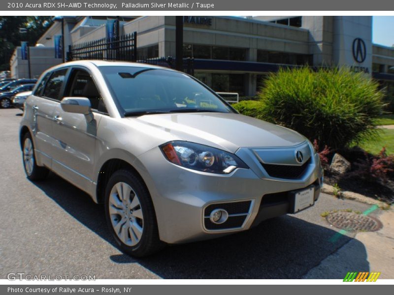 Palladium Silver Metallic / Taupe 2010 Acura RDX SH-AWD Technology
