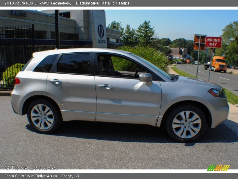 Palladium Silver Metallic / Taupe 2010 Acura RDX SH-AWD Technology