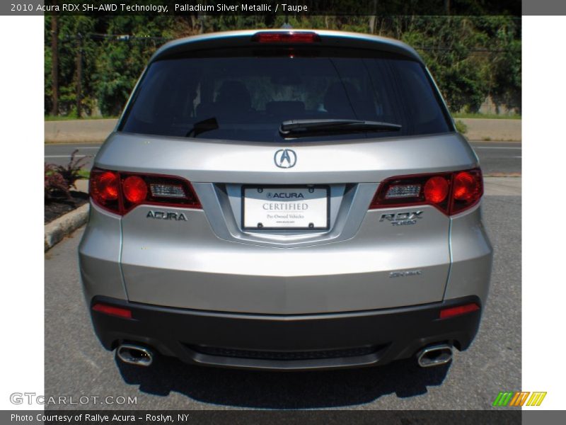 Palladium Silver Metallic / Taupe 2010 Acura RDX SH-AWD Technology