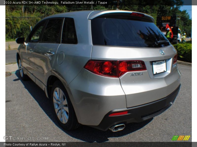 Palladium Silver Metallic / Taupe 2010 Acura RDX SH-AWD Technology