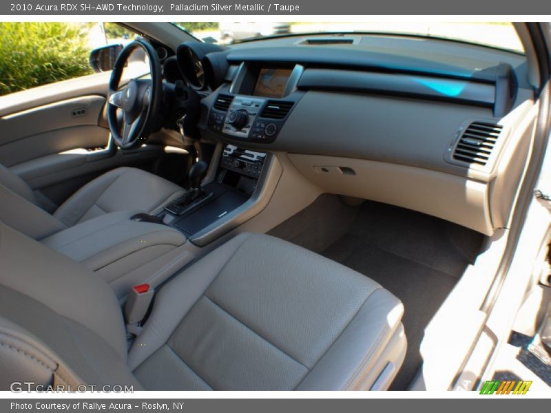 Palladium Silver Metallic / Taupe 2010 Acura RDX SH-AWD Technology